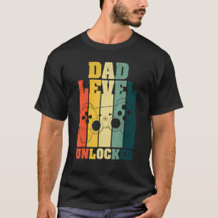 Soon To Be Father Dad Level Unlocked Pregnancy Ann T-Shirt