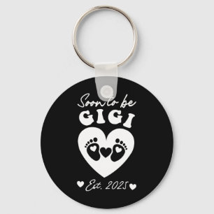 Soon To Be Gigi 2025 Mothers Day First Time Mum Pr Key Ring