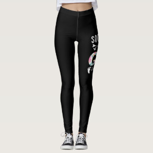Soon To Be Gigi Est 2022 Floral New Grandma Mother Leggings