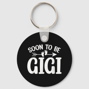 Soon To Be Gigi Women Pregnancy Announcement Grand Key Ring