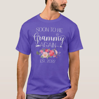Soon To Be GRAMMY Again Est 2022 Women First Time  T-Shirt