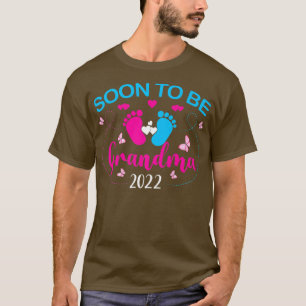 Soon To Be Grandma 2022 Pregnancy Announcement T-Shirt