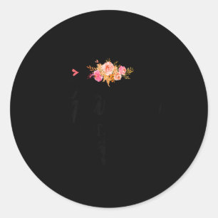 Soon To Be Grandma 2025 Funny Mother's Day For New Classic Round Sticker