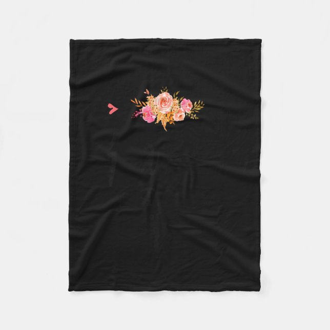 Soon To Be Grandma 2025 Funny Mother's Day For New Fleece Blanket (Front)