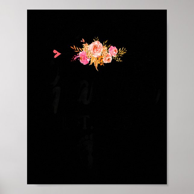 Soon To Be Grandma 2025 Funny Mother's Day For New Poster (Front)