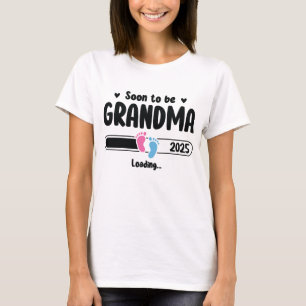 Soon To Be Grandma 2025 T-Shirt