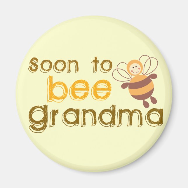Soon to be Grandma Magnet (Front)