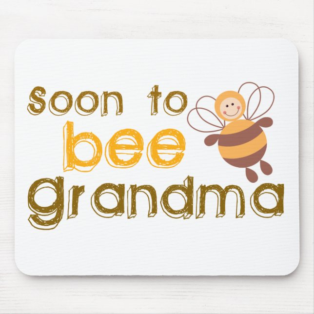 Soon to be Grandma Mouse Mat (Front)