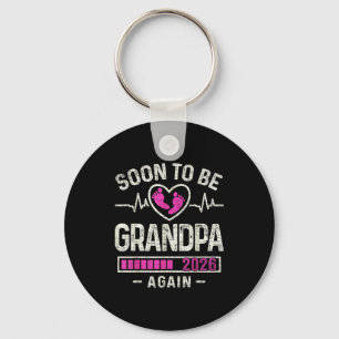 Soon To Be Grandpa Again 2026 Expecting Baby Grand Key Ring