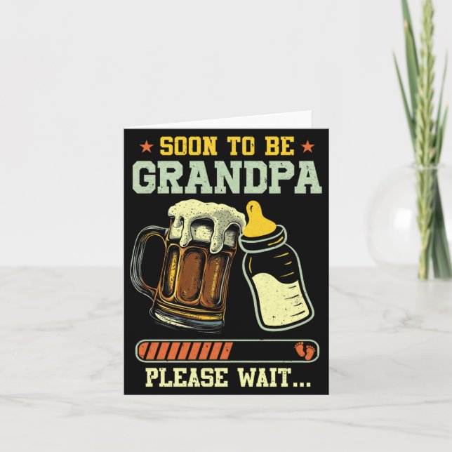 Soon To Be Grandpa Est 2025 Pregnancy Announcement (Front)