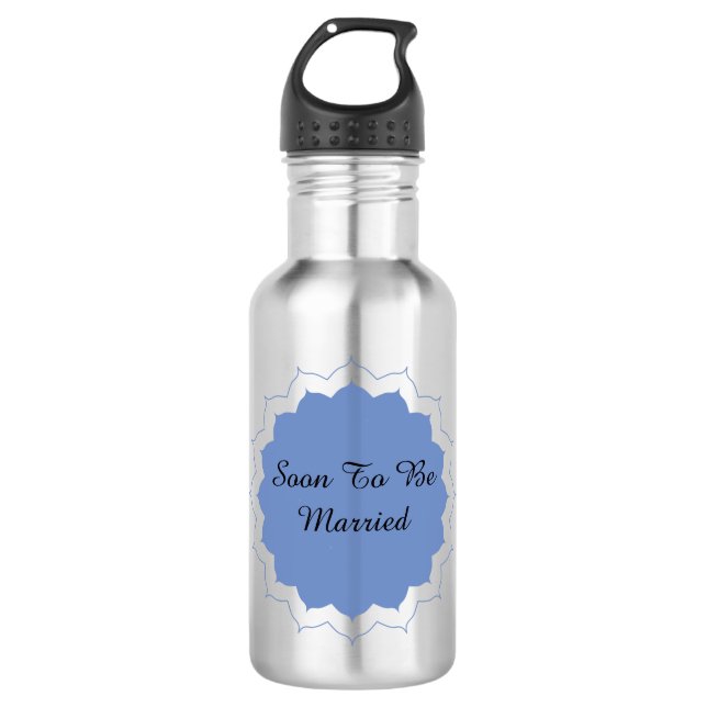 Soon To Be Married  532 Ml Water Bottle (Front)
