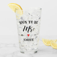 Soon to be Mrs. personalised name Adult Apron