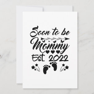 Soon To Be Mummy 2022 Mother's Day First Time Save The Date