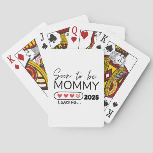 Soon to Be Mummy 2025 Valentine Day Pregnancy Playing Cards