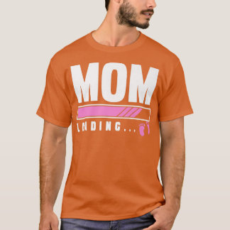 Soon To Be Mummy Baby Gender Reveal Girl Pink Mum  T-Shirt