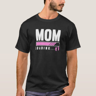 Soon To Be Mummy Baby Gender Reveal Girl Pink Mum T-Shirt