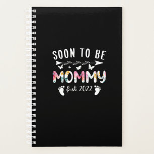 Soon To Be Mummy Est 2022 Floral New Grandma Planner