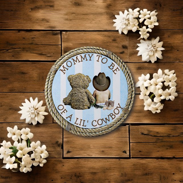 Soon to be Mummy of a Lil Cowboy Button (Creator Uploaded)