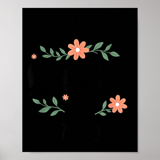 Soon To Be Nana 2026 - First Pregnancy Announcemen Poster (Front)