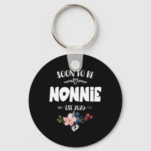 Soon To Be Nonnie 2025 Mothers Day First Time Nonn Key Ring
