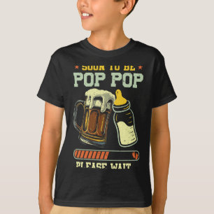 Soon To Be P P Est 2025 Pregnancy Announcement T-Shirt