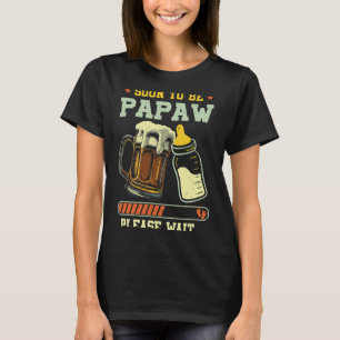 Soon To Be Papaw Est 2025 Pregnancy Announcement L T-Shirt