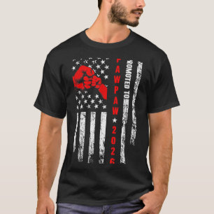 Soon To Be Pawpaw Est.2026 Father's Day First Time T-Shirt
