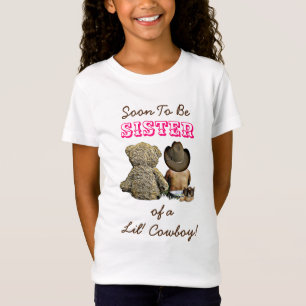 Soon to Be Sister, Pregnancy Announcement T-Shirt