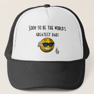 "Soon to Be the World's Greatest Dad!" Trucker Hat