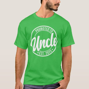 Soon to Be Uncle Announcement Promoted to Uncle Es T-Shirt