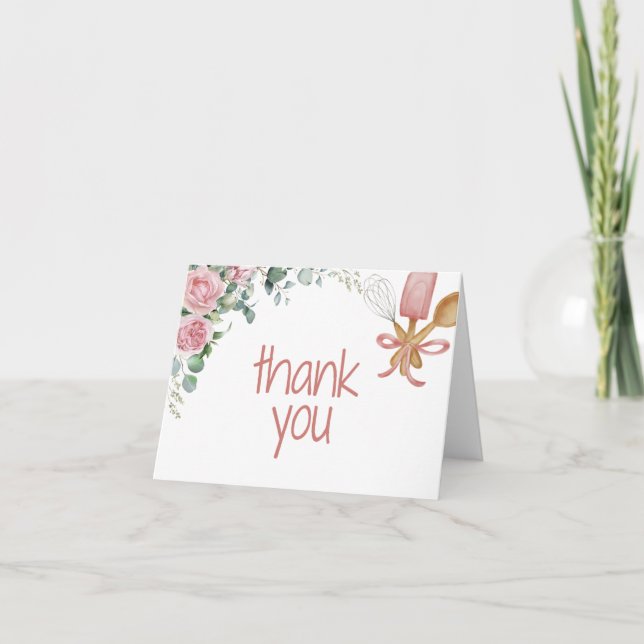 Soon to be whisked away thank you card  (Front)