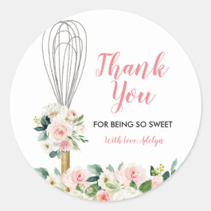 Soon to be Whisked Away Thank You for being here Classic Round Sticker