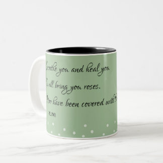 Soothe and Heal - Rumi Quote Two-Tone Coffee Mug