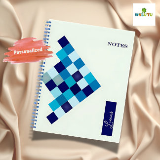 Soothing Blue Harmony - Back to School Notebook