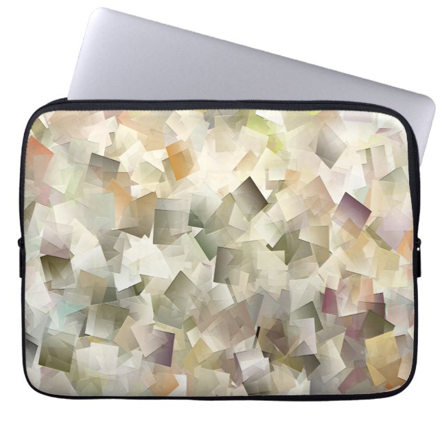 Soothing Camo..... Laptop Sleeve (Front)