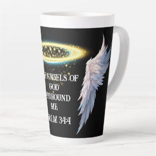 Soothing Christian Faith Inspirational Message Latte Mug