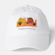 Soothing Desert Moon Meditation Cap