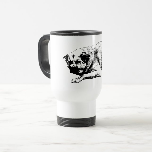 Soothing Light, Open Seat Travel Mug (Front Left)