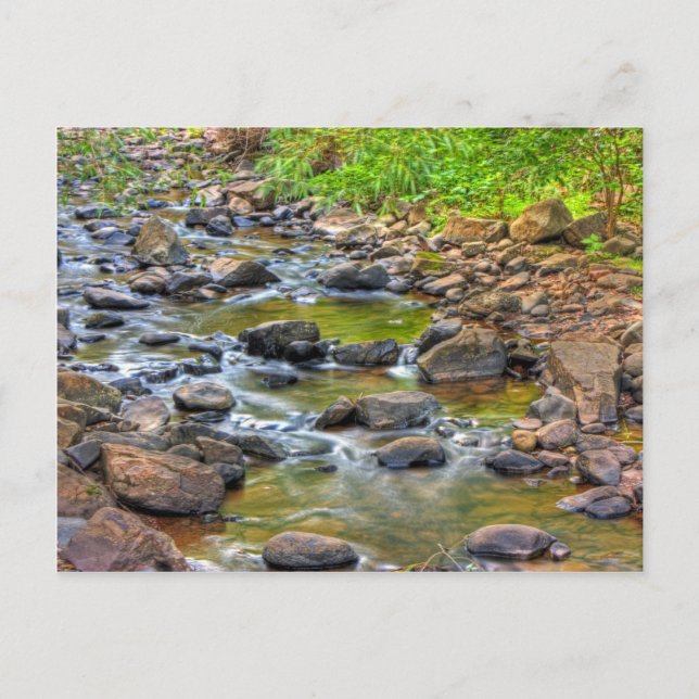 Soothing Stream Postcard (Front)