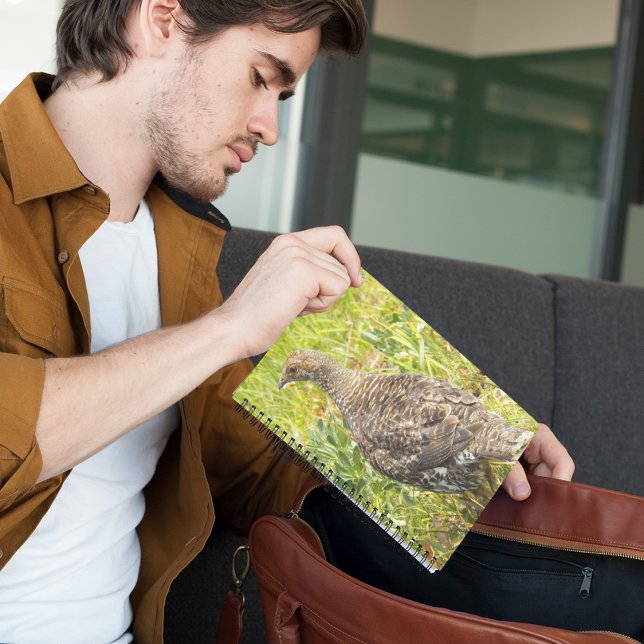 Sooty Grouse Wildlife Photo Notebook (In Situ)