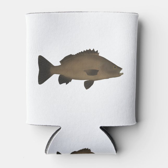 Sooty Grunter Can Cooler (Front)