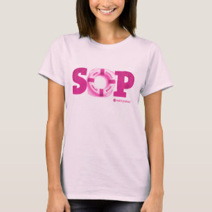 SOP Save Our Dearborn Pools Ladies SE Pink T-Shirt