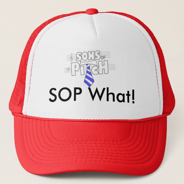 SOP What! Trucker Hat (Front)