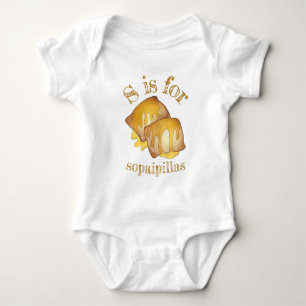 Sopaipilla Sopapilla Cachanga Sopaipa Fried Pastry Baby Bodysuit