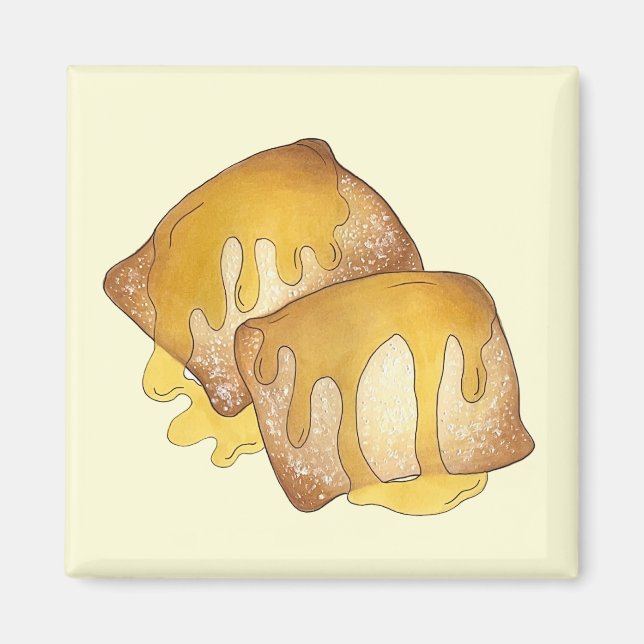 Sopaipilla Sopapilla Cachanga Sopaipa Fried Pastry Magnet (Front)