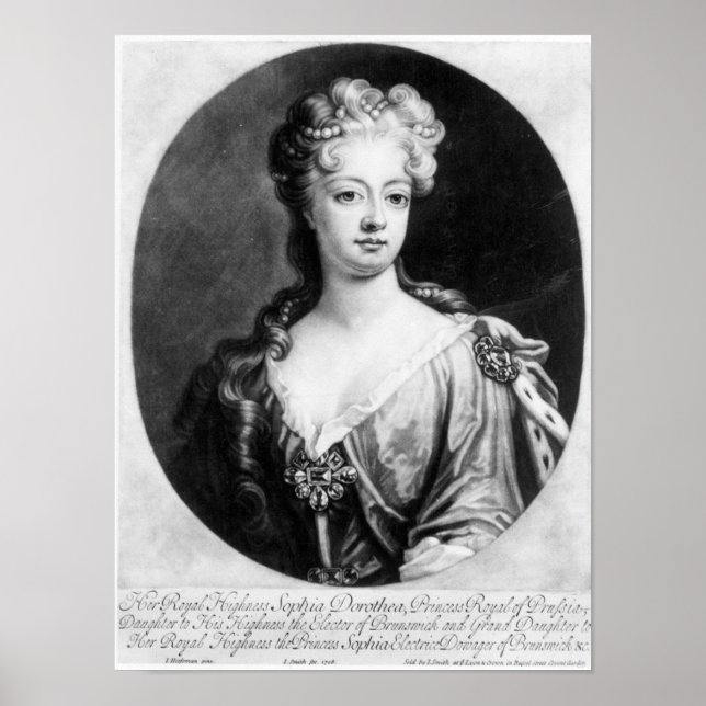 Sophia Dorothea, Queen of Prussia Poster (Front)