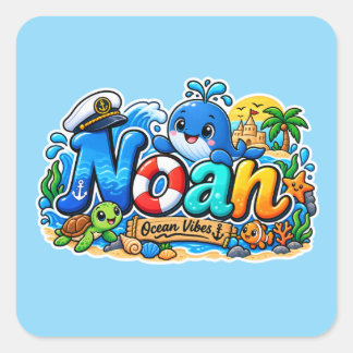 Sophia Dream Big Cute Mermaid Personalised Sticker