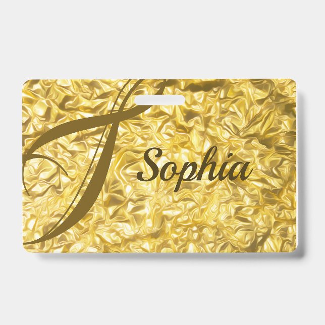 Sophia ID Badge (Front)