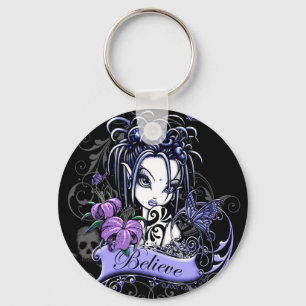 Sophia Lilly Believe Flower Fairy Keychain