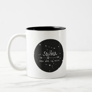 "Sophia"   Name Meaning Mug